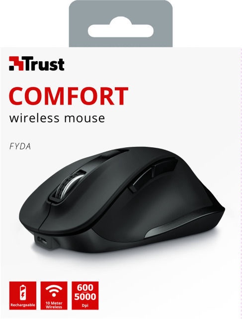  Fyda Rechargeable Wireless Comfort Mouse