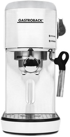 Gastroback 42717 Design Espresso Piccolo White