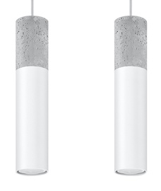 Lampa Sollux Borgio 2, griesti, 40 W, GU10