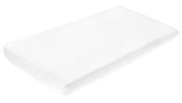 BabyOno Frotte Bed Sheet With Band 120x60 White