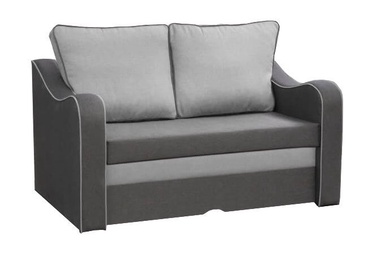 Dīvāngulta Idzczak Meble Samba Grey/Light Grey, 140 x 90 x 73 cm