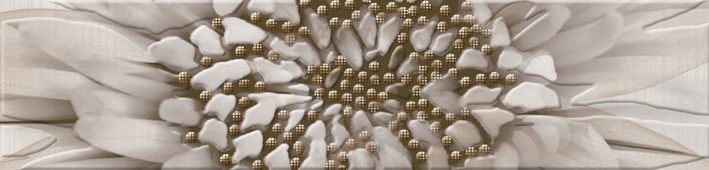 Плитка Golden Tile, 25 см x 6 см, многоцветный/песочный