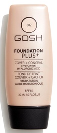 Tonālais krēms GOSH Plus+ 02 Ivory, 30 ml