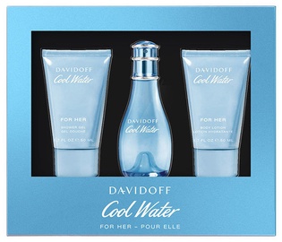 Davidoff Cool Water 30ml EDT + 50ml Shower Gel + 50ml Body Lotion 2019