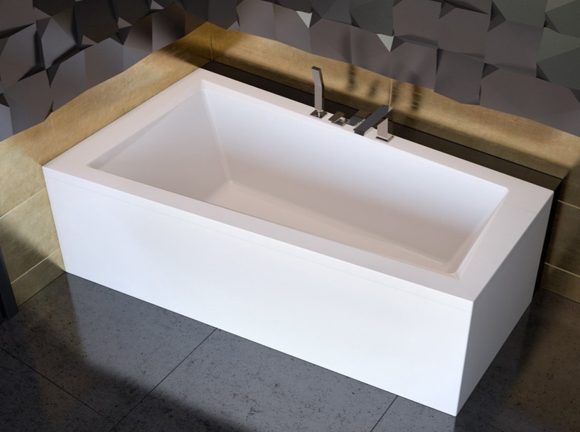 Ванна Besco Intima Right 160, 1600 мм x 900 мм x 415 мм, асимметричный