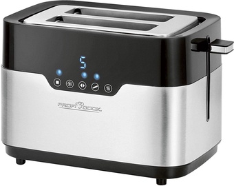 Tosteris Proficook PC-TA 1170, melna/nerūsējošā tērauda