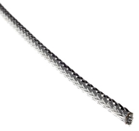 Techflex Chrome XC Sleeve 6mm Chrome 1m