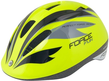 Ķivere Force Fun Stripes, melna/dzeltena, S, 480 - 540 mm