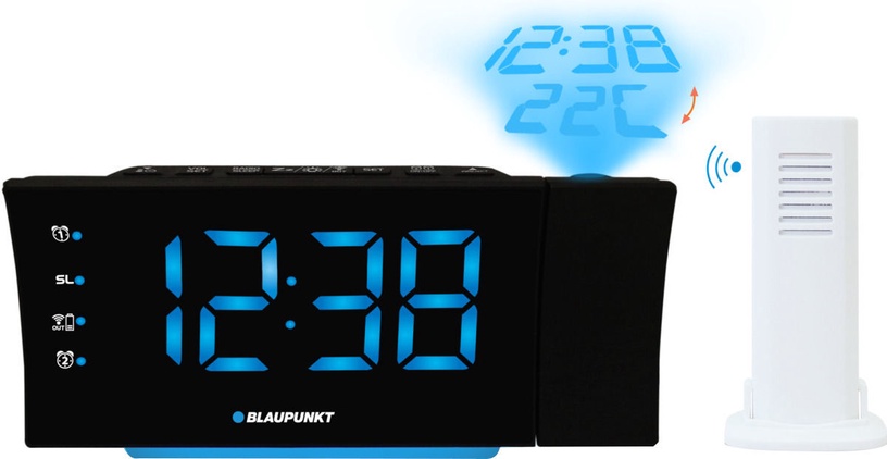 Радио-будильник Blaupunkt CRP81USB, черный