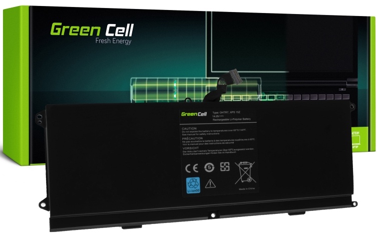 Klēpjdatoru akumulators Green Cell DE86, 4.3 Ah, LiPo