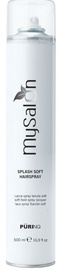 Pūring Splash Soft Hairspray 500ml