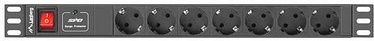 Lanberg PDU-07F-0200-BK 7 Sockets 2m Black
