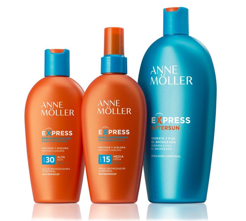 Pieniņš saules aizsardzībai Anne Möller Express Sunscreen SPF30, 400 ml