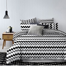 DecoKing Hypnosis Waves Bedding Set 200x200/50x75 2pcs