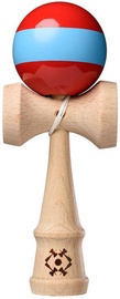 Kendama USA Tribute Single Stripe Red/Light Blue TRB103