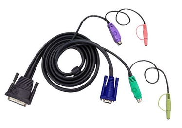 Aten Cable DB-25/PS/2/3.5mm/VGA 1.8m