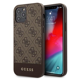 Чехол Guess Gues Premium, коричневый/черный, 5.4 ″