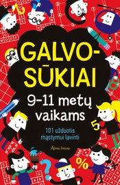 Knyga Galvosūkiai 9-11 metų vaikams