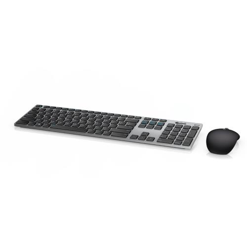 Klaviatūra Dell KM717 EN, juoda, belaidė