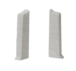 Окончание плинтуса Salag Ending NG6D87 15x62mm Grey 2pcs