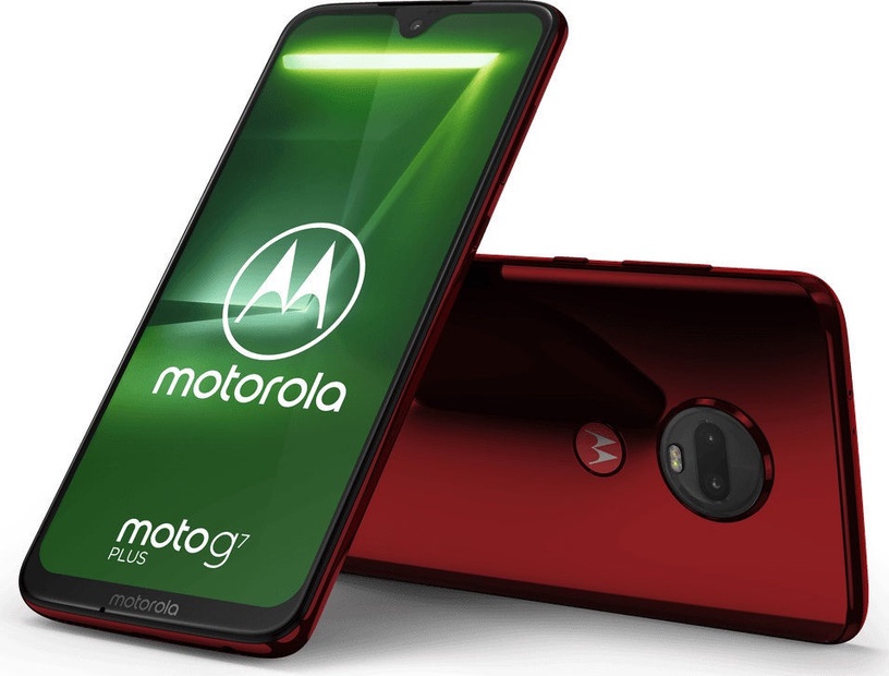 Мобильный телефон Motorola Moto G7 Plus, красный, 4GB/64GB