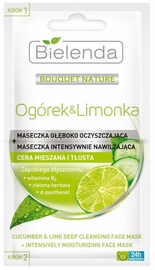Bielenda Cucumber & Lime Deep Cleansing Mask + Intensively Moisturizing Mask 2 x 5ml