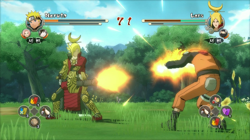 PlayStation 3 (PS3) mäng Namco Bandai Games Naruto Shippuden: Ultimate Ninja Storm Collection - 1,2,3