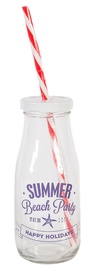 Home4you Jar Summer with Straw 300ml