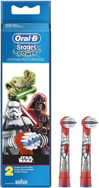 Dantų šepetėlio antgalis Braun Oral-B Stages Power Kids Star Wars Electrics, 2 vnt.