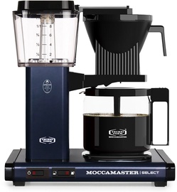 Капсульная кофемашина Moccamaster KBG 741, синий/черный