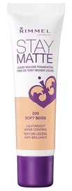 Rimmel London Stay Matte Liquid Mousse Foundation 30ml 200