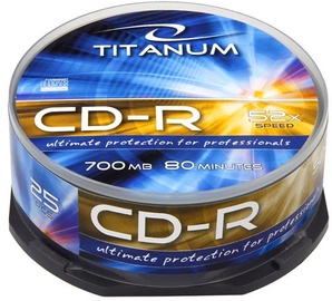 Esperanza 2025 CD-R Titanum 52x 700MB Cake Box 25