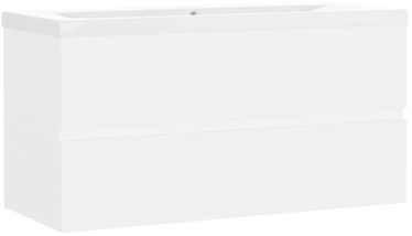 Шкаф для раковины VLX 3071558, белый, 38.5 x 90 см x 45 см