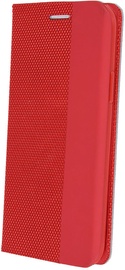 OEM Smart Senso Book Case For Xiaomi Redmi Note 8T Red