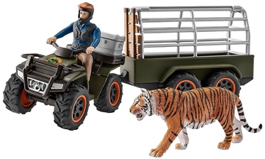 Schleich Quad Bike With Trailer And Ranger 42351