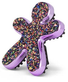 Mr & Mrs Fragrance Niki Fashion Car Air Freshener Glitter Purple