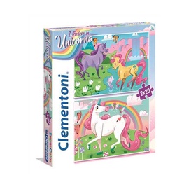 Clementoni Puzzle I Believe in Unicorns 2x20pcs 24754