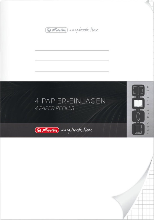 Papīra lapas Herlitz Paper Block A4 For Plastic Notepads