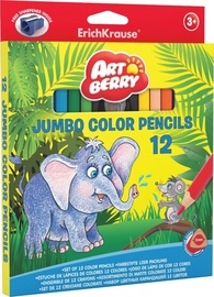 ErichKrause Art Berry Jumbo Color Pencils 12pcs