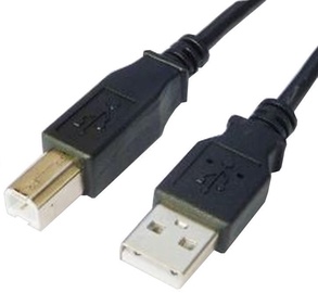 Brackton Cable USB to USB, juoda 1.8 m