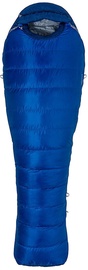 Спальный мешок Marmot Sawtooth Regular LZ, синий, левый, 208 см