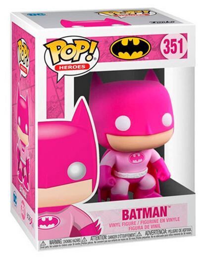 breast cancer batman funko