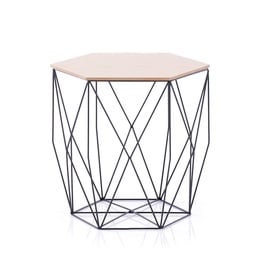 Homede Asteria Coffee Table 40x33x39cm Natural/Black