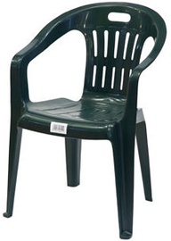 Dārza krēsls Verners Piona, zaļa