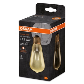 Светодиодная лампочка Osram LED, белый, E27, 2.5 Вт, 225 лм