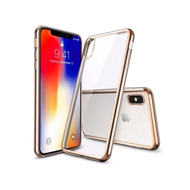 Just Must Mirror Back Cover For Apple iPhone X Gold