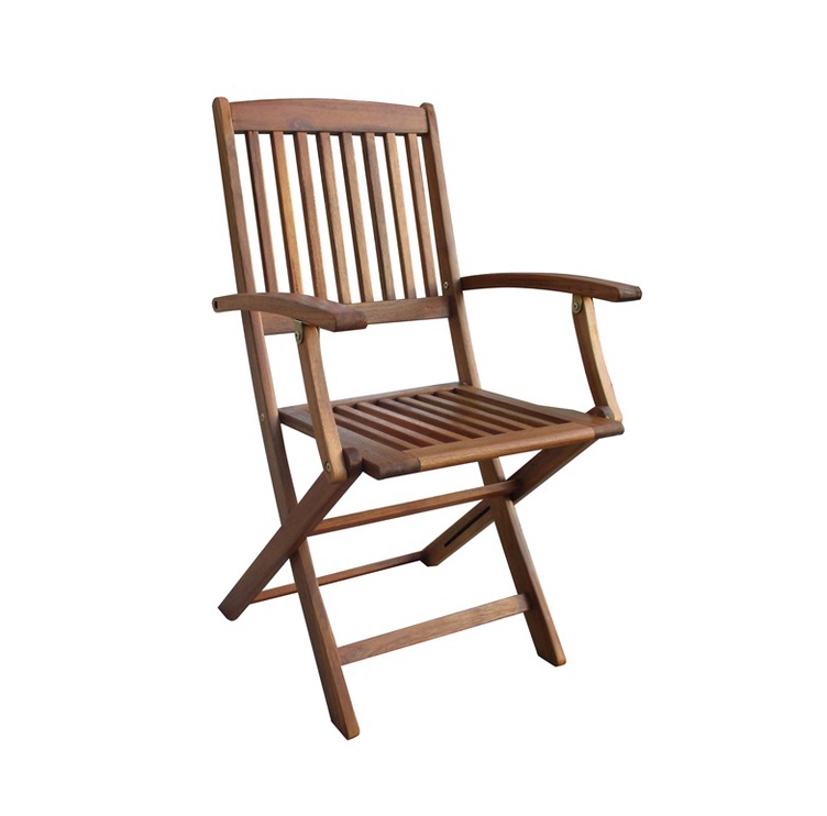 Dārza krēsls Ruby, brūna, 52 cm x 58 cm x 91 cm