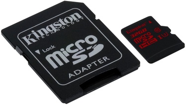 Kingston 32GB microSDHC UHS-I U3 Class 10 + Adapter