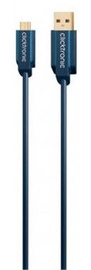 Clicktronic Cable USB A To Micro USB 1m