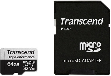 Transcend 330S microSDXC 64GB + Adapter